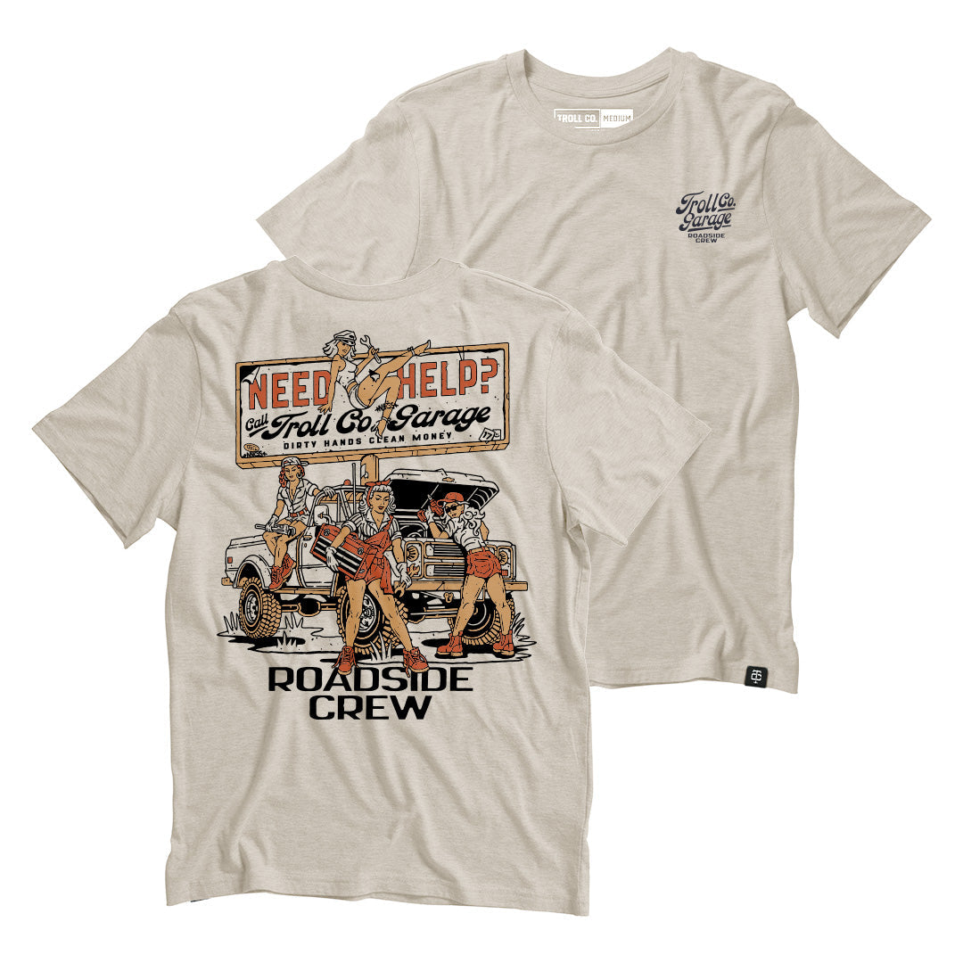 TROLL CO. ROADSIDE CREW TEE