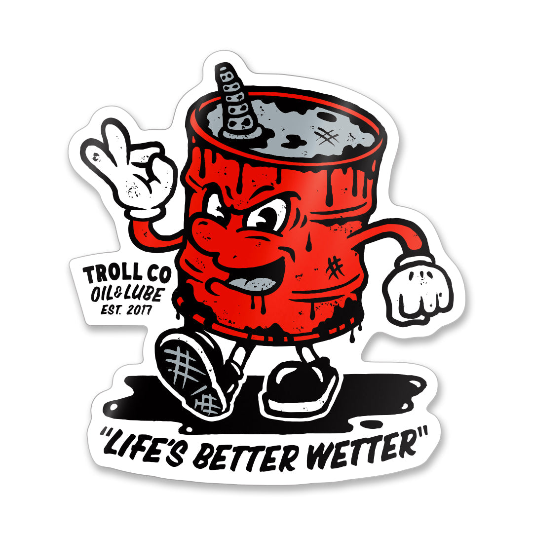 TROLL CO. Fall 24 Better Wetter Sticker