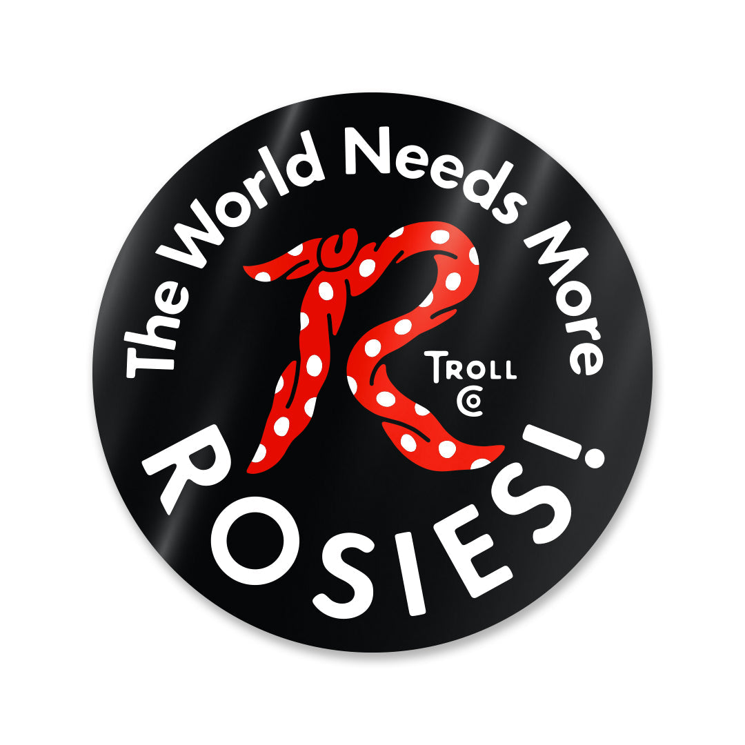 TROLL CO. Fall 24 Red Rosie Sticker