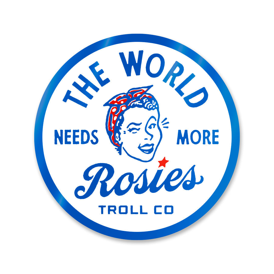 TROLL CO. Fall 24 Retro Rosie Sticker