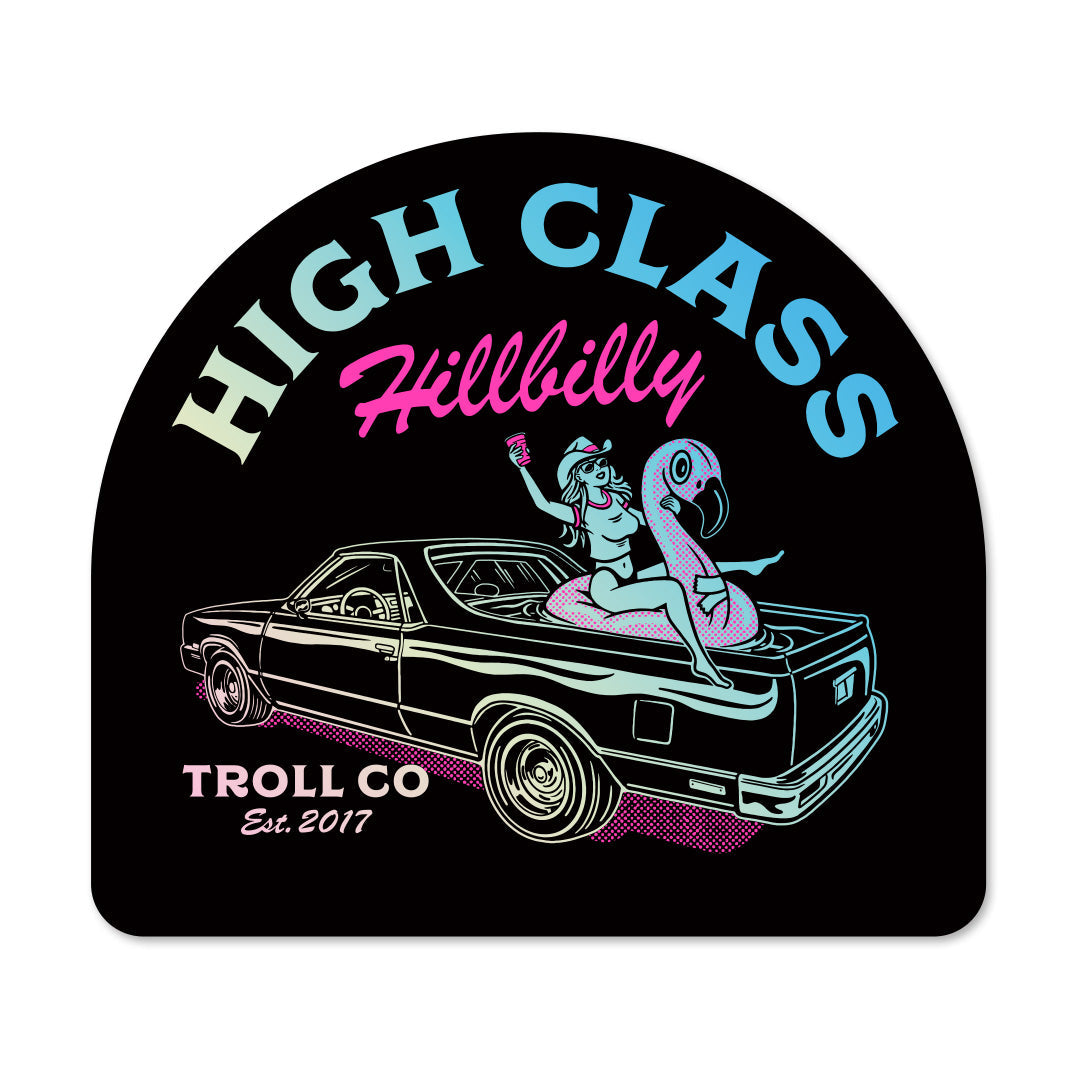 TROLL CO. Fall 24 High Class Camino Sticker