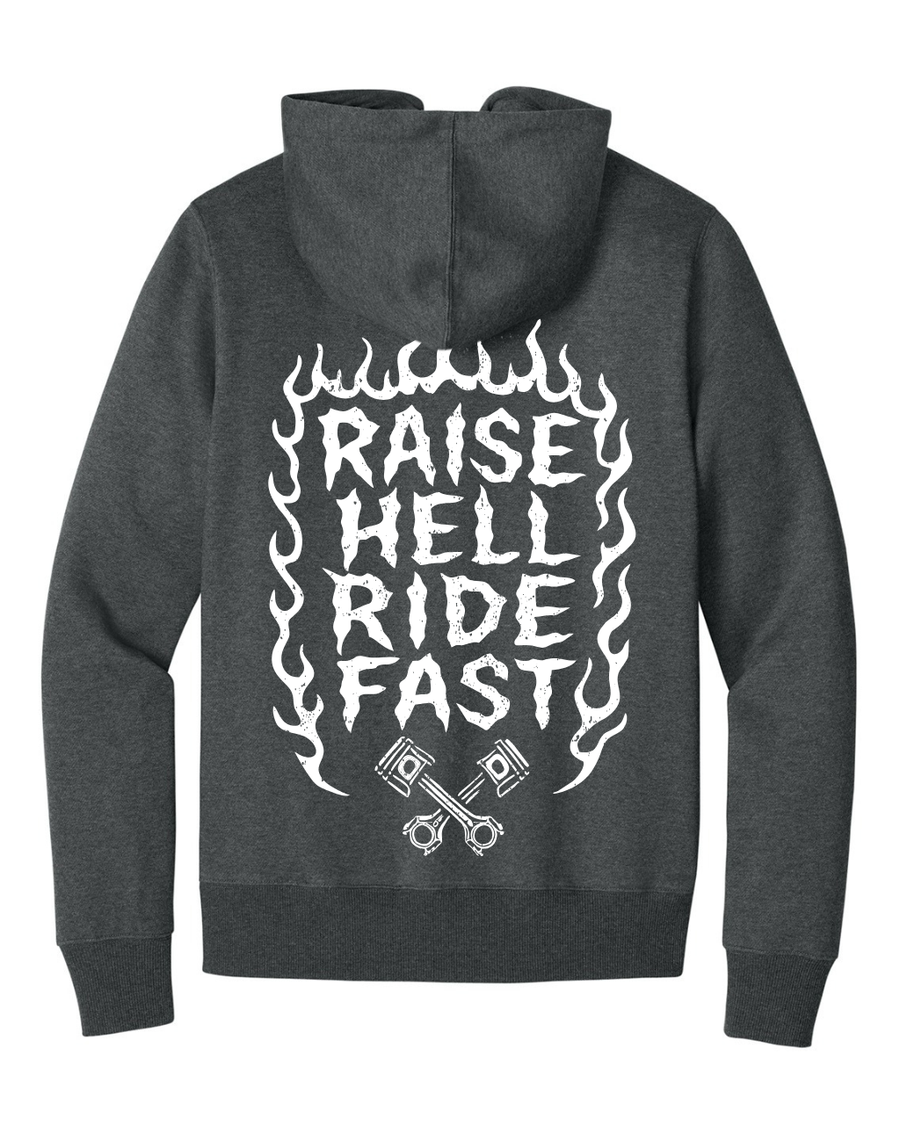 OFF ROAD VIXEN RAISE HELL ZIP HOODIE