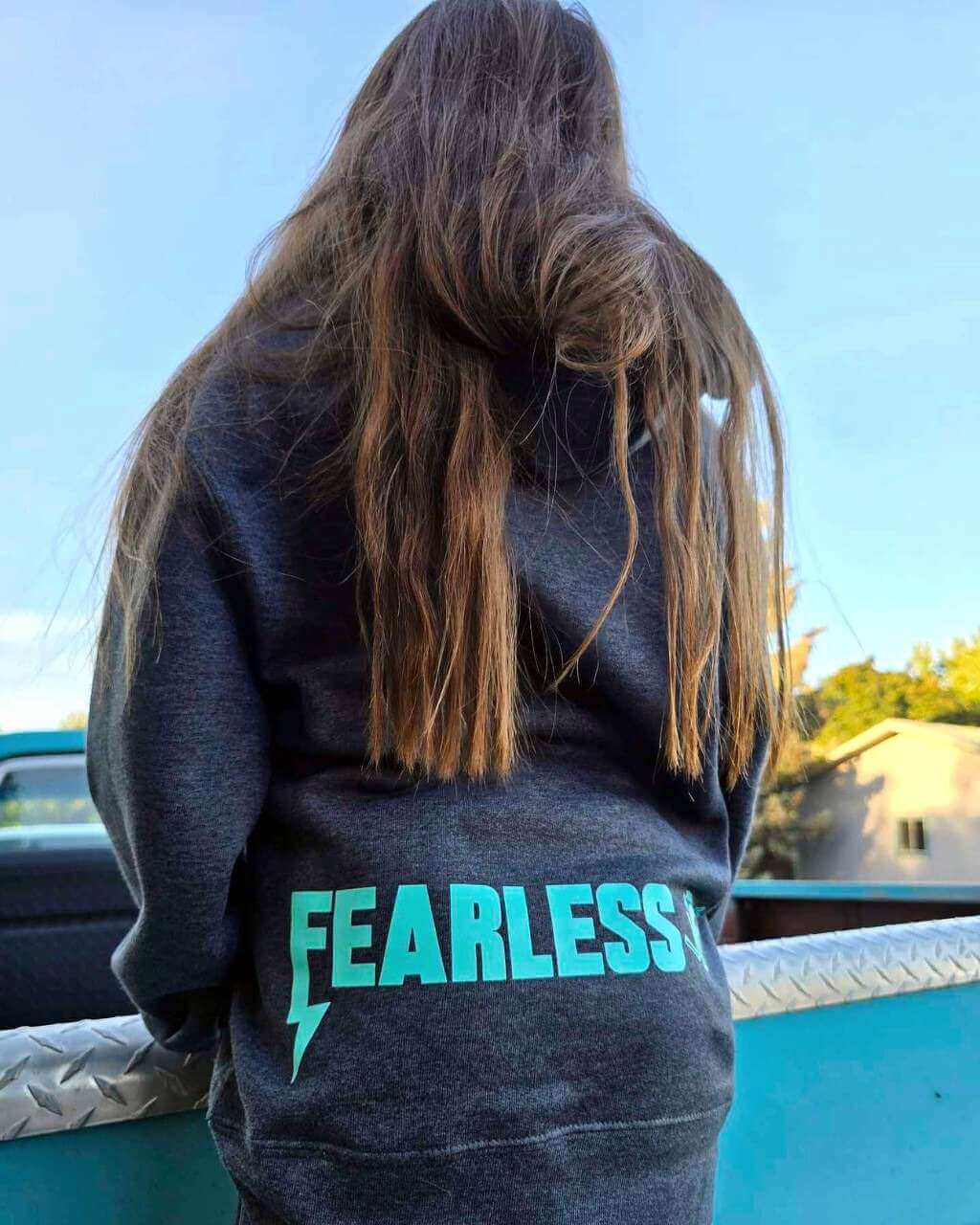 OFF ROAD YOUTH SHE IS FEARLESS HOODIE