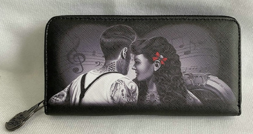 DGA- FCZ- ROCKABILLY- ZIPPER WALLET WOMEN'S