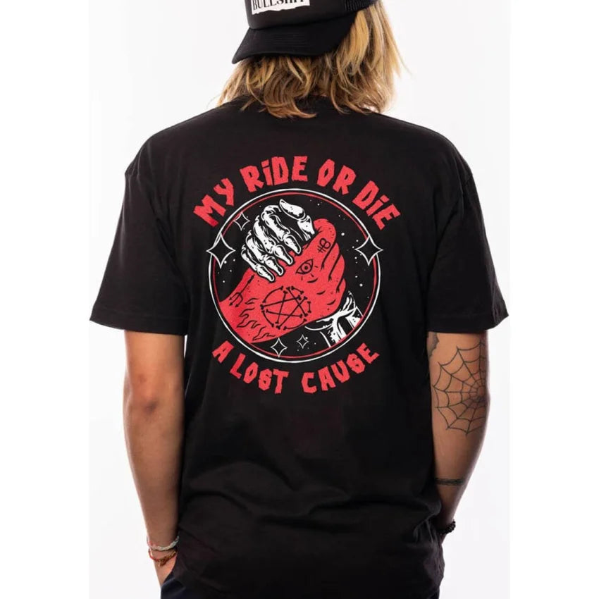 A Lost Cause - Ride Or Die Tee - - Synik Clothing - synikclothing.com