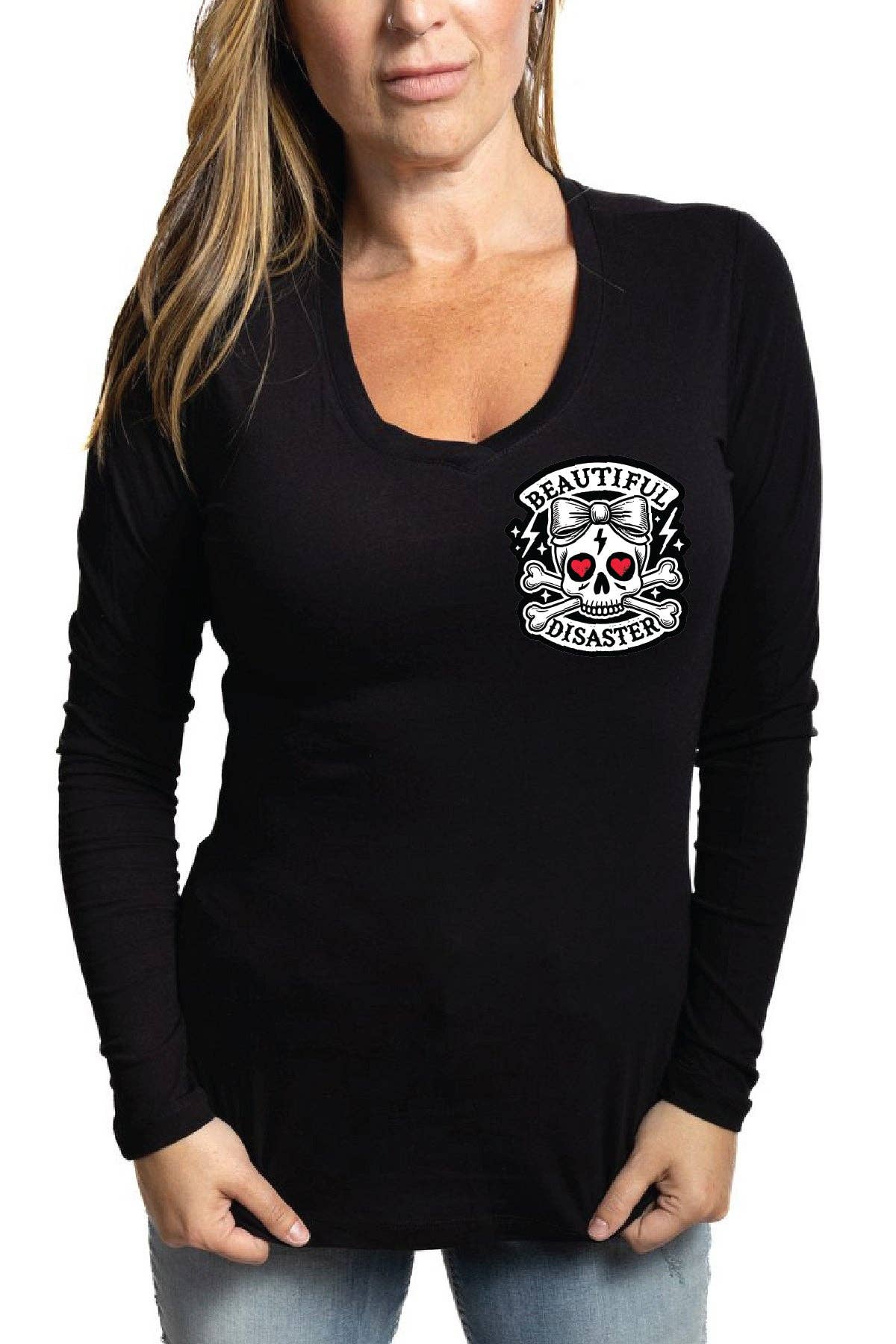 Beautiful Disaster - Badge Of Honor Long Sleeve
