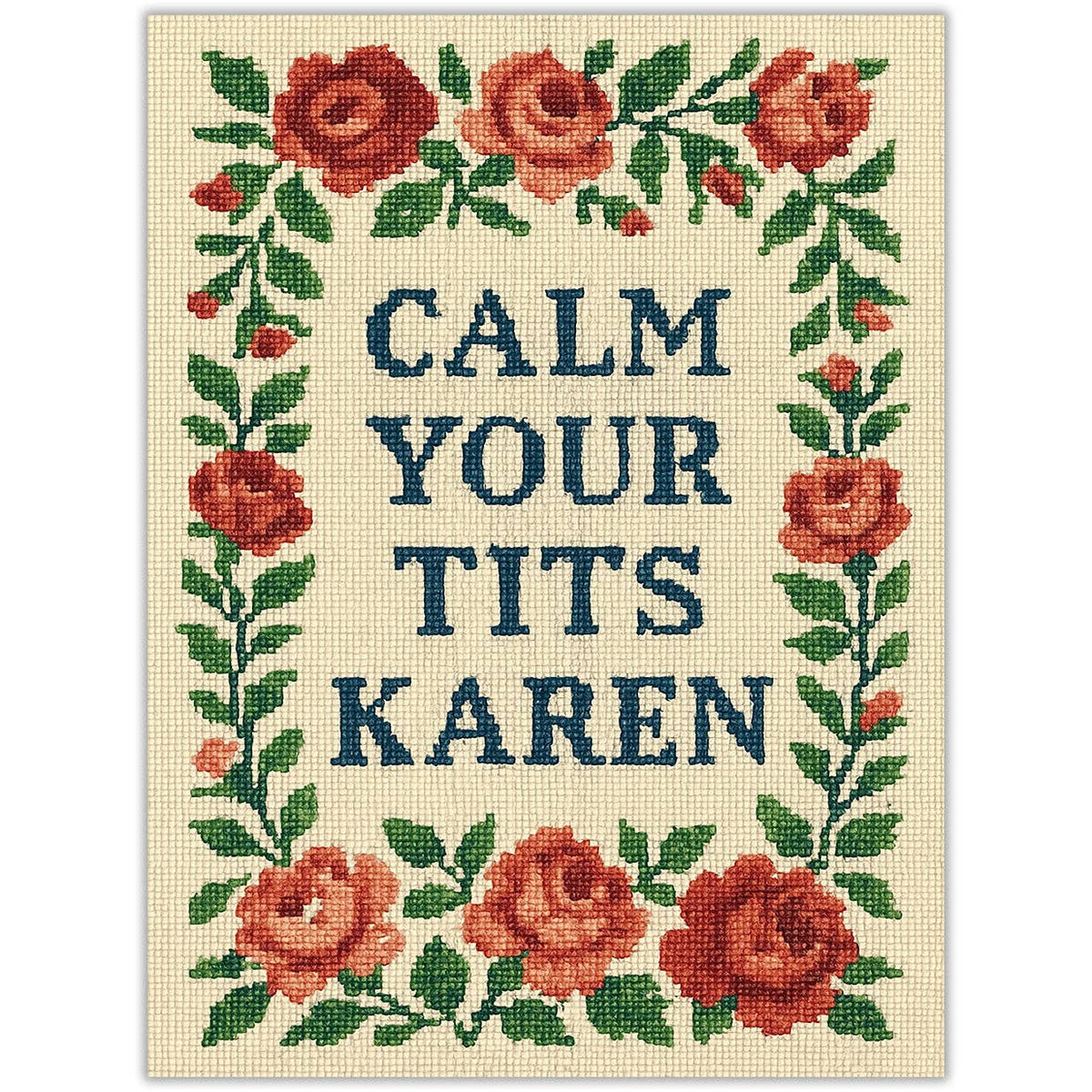 Shady Front - Calm Your T-ts Karen Sticker