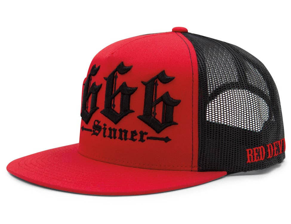 Red Devil - 666 Trucker Cap