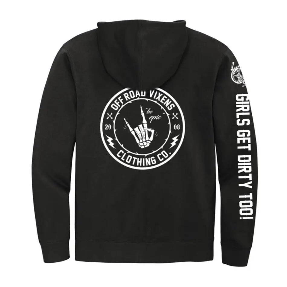 OFF ROAD VIXENS BE EPIC ZIP HOODIE