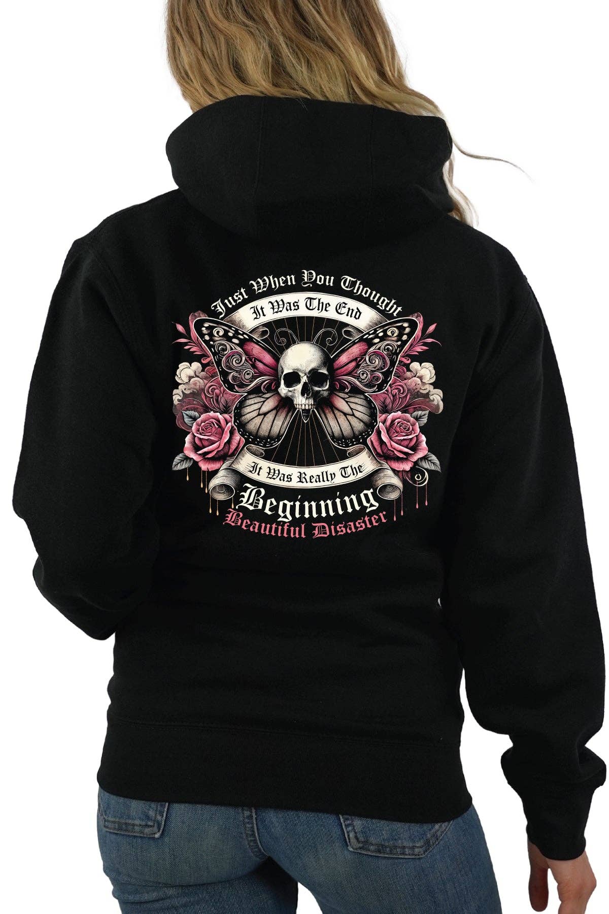 Beautiful Disaster - Keep Going Zip Hoodie