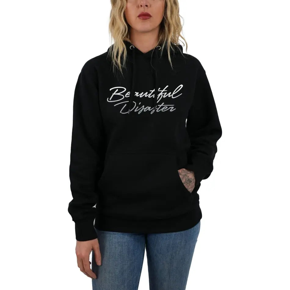 BEAUTIFUL DISASTER Beautifully Broken Pullover Hoodie - Pullover Hoodie - synikclothing.com