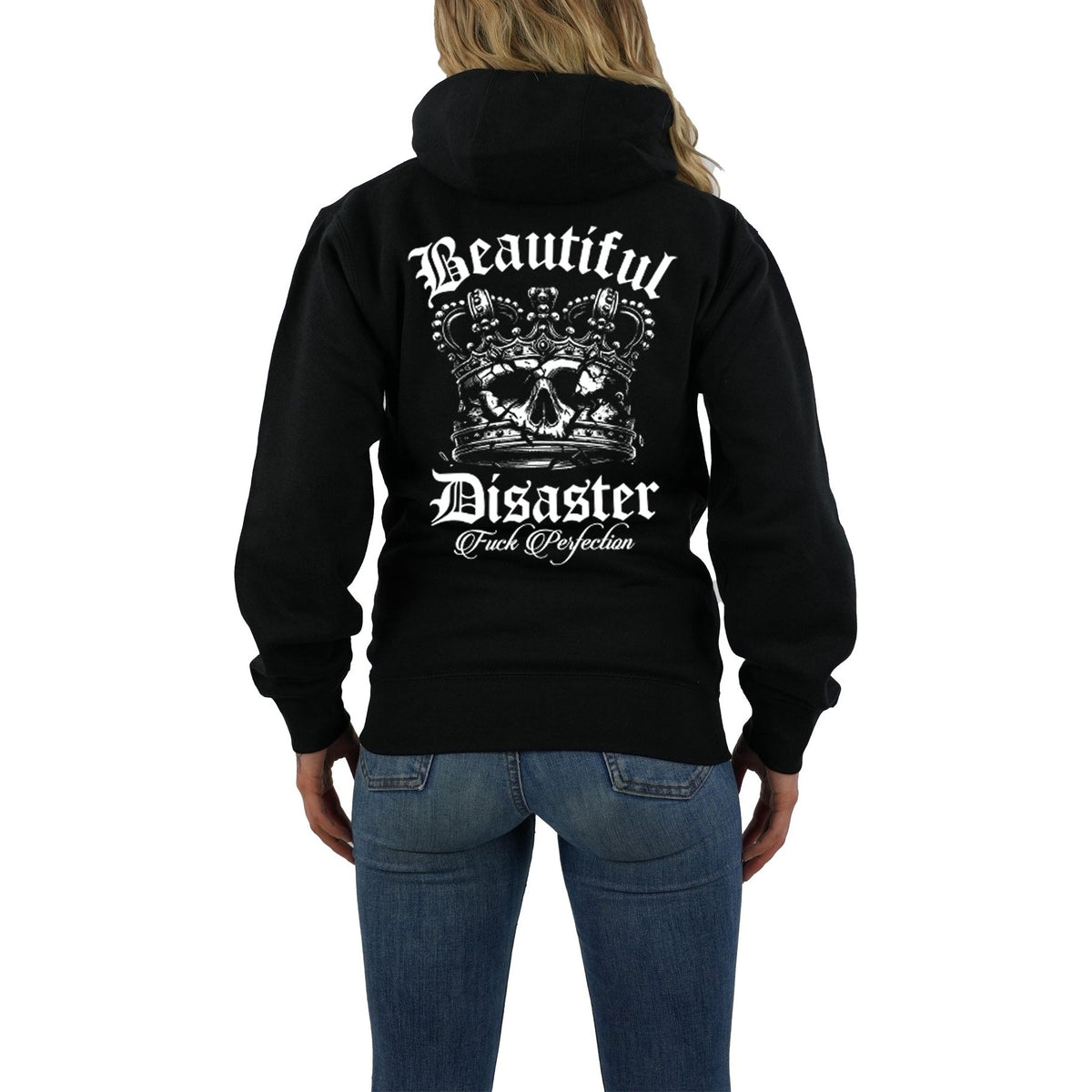 BEAUTIFUL DISASTER F*ck Perfection pullover - Pullover Hoodie - synikclothing.com