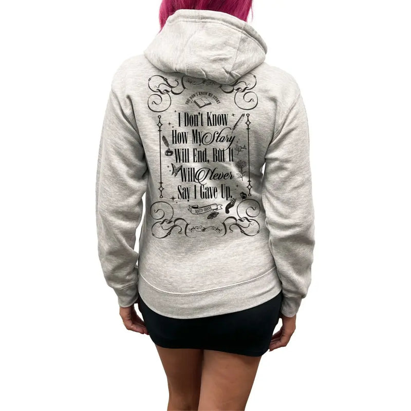 BEAUTIFUL DISASTER You Don't Know My Story Zip Hoodie - ZIP HOODIE - synikclothing.com