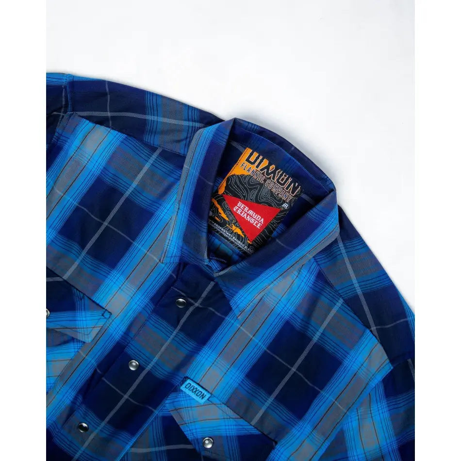 DIXXON FLANNEL BERMUDA TRIANGLE SS BAMBOO - BAMBOO - synikclothing.com