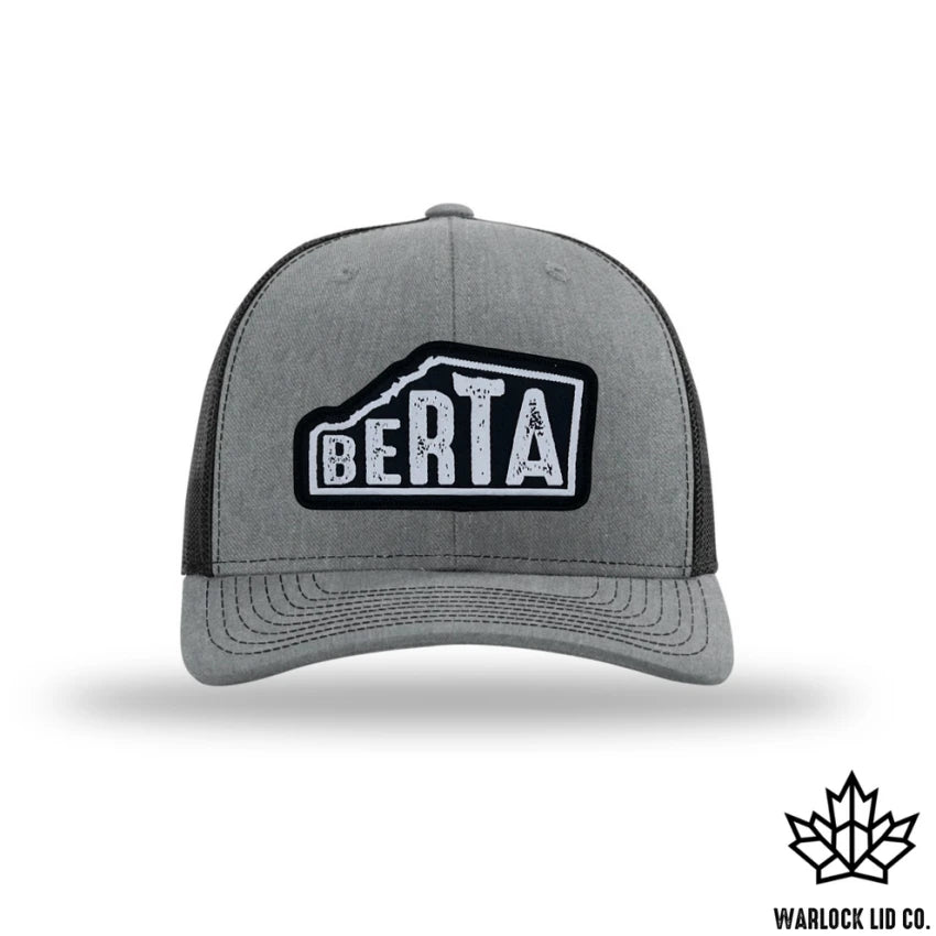 BERTA-FLEXFIT-TRUCKER-HAT-GREY - HAT - Synik Clothing - synikclothing.com
