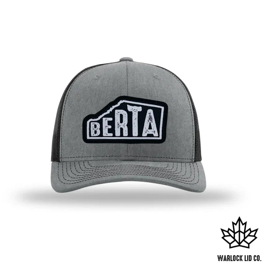BERTA-SNAPBACK-TRUCKER-HAT-GREY - HAT - Synik Clothing - synikclothing.com