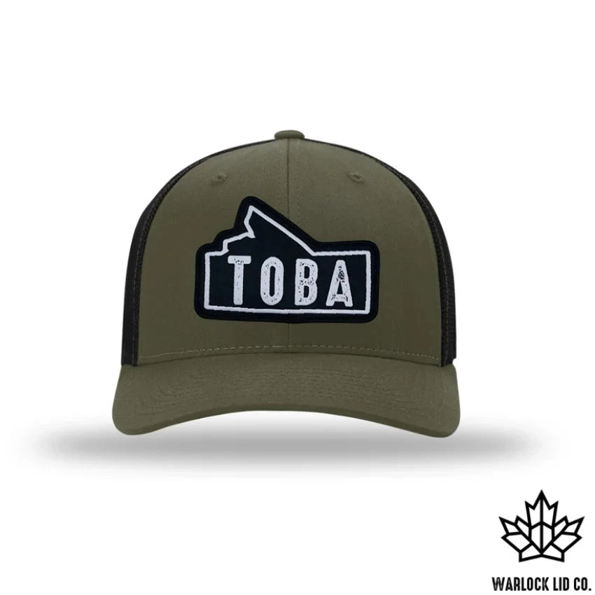 BERTA-TOBA-SNAPBACK-TRUCKER-HAT-OLIVE GREEN - HAT - Synik Clothing - synikclothing.com
