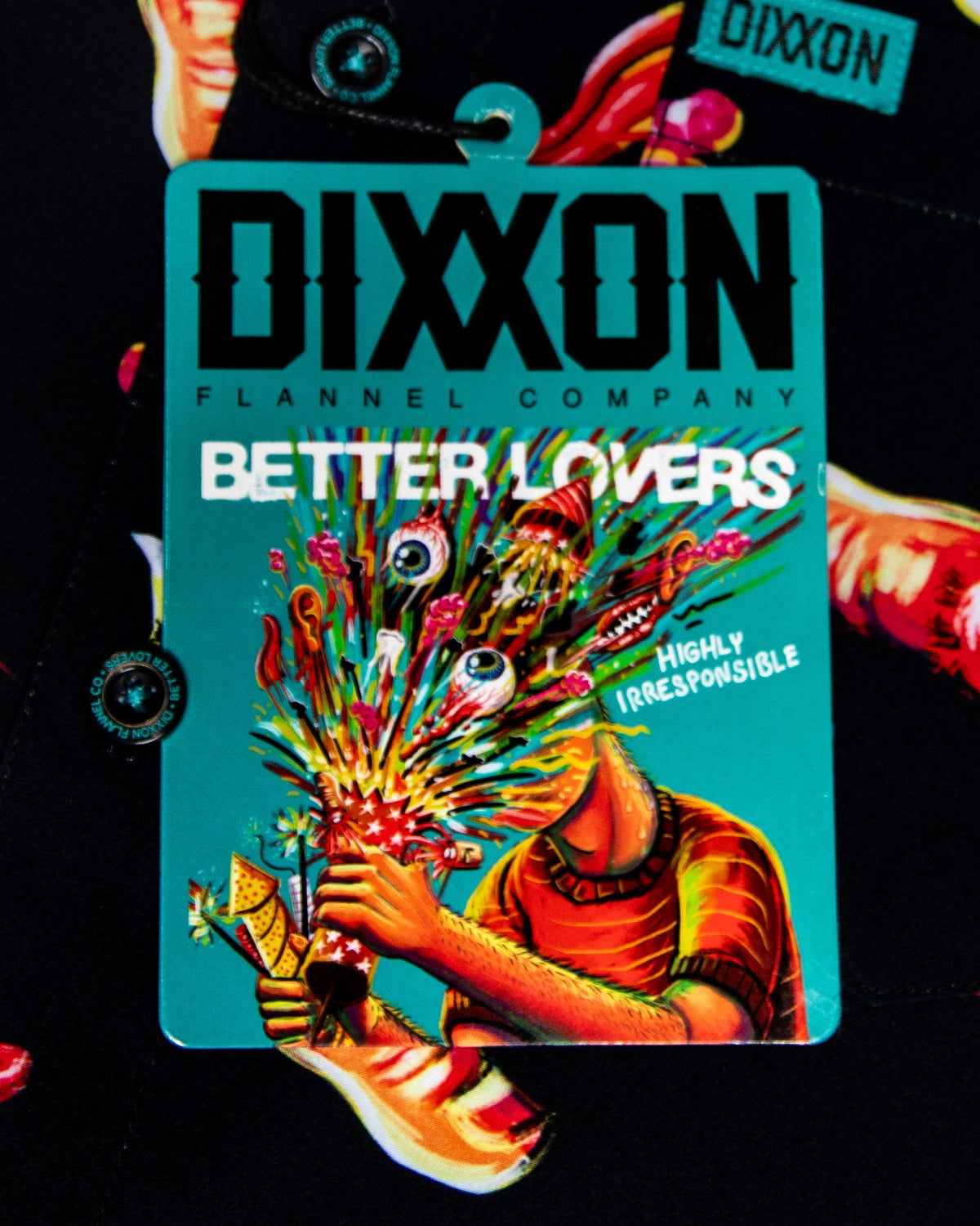 DIXXON BETTER LOVERS FLANNEL WITH BAG
