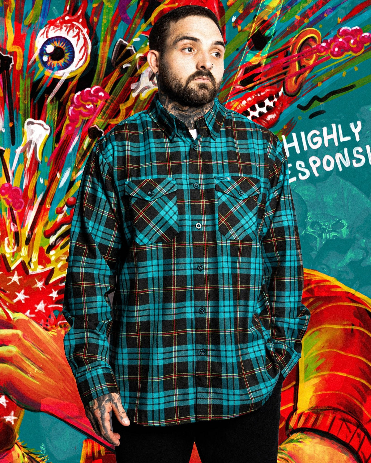 DIXXON BETTER LOVERS FLANNEL WITH BAG