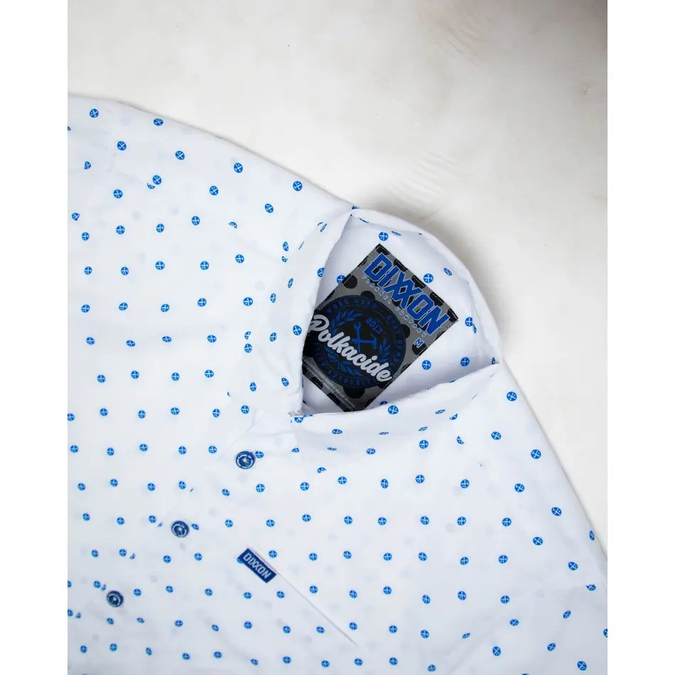 DIXXON FLANNEL POLKACIDE SS PARTY SHIRT - PARTY SHIRT - synikclothing.com