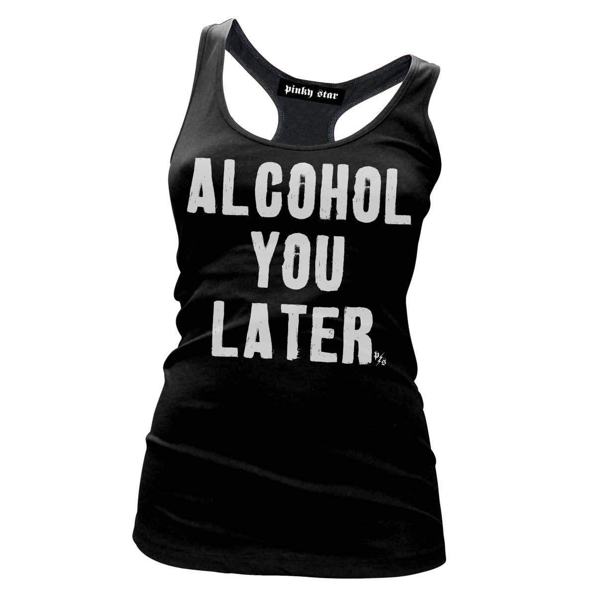 Pinky Star - PS1241R-BLACK WHITE | Alcohol You Later