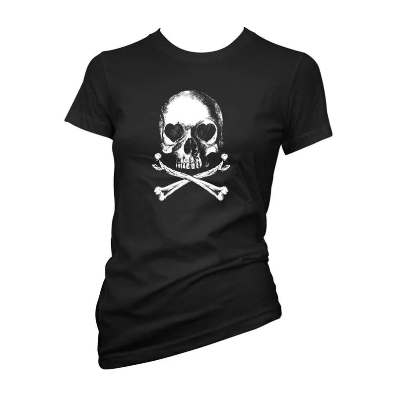 Cartel Ink - 3851-BLACK WHITE | Lovely Bones* - T-SHIRT - synikclothing.com