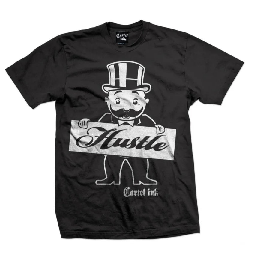 Cartel Ink - 5073-BLACK WHITE | Hustle - - Synik Clothing - synikclothing.com