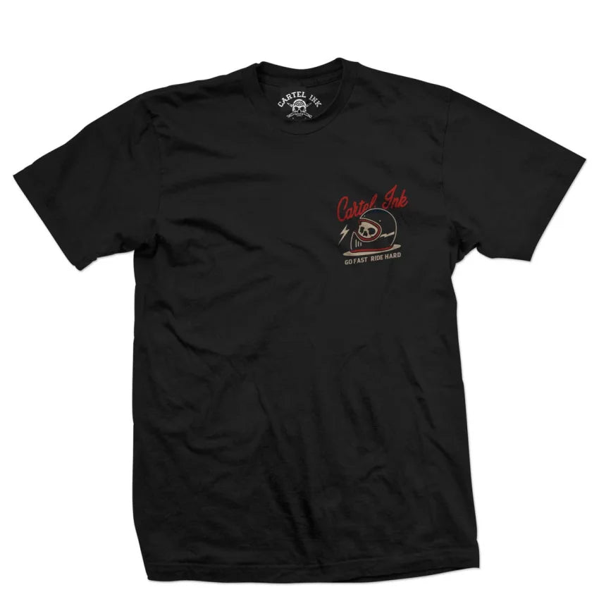 Cartel Ink - 5613-BLACK CREAM RED | Go Fast Ride Hard Moto - - Synik Clothing - synikclothing.com