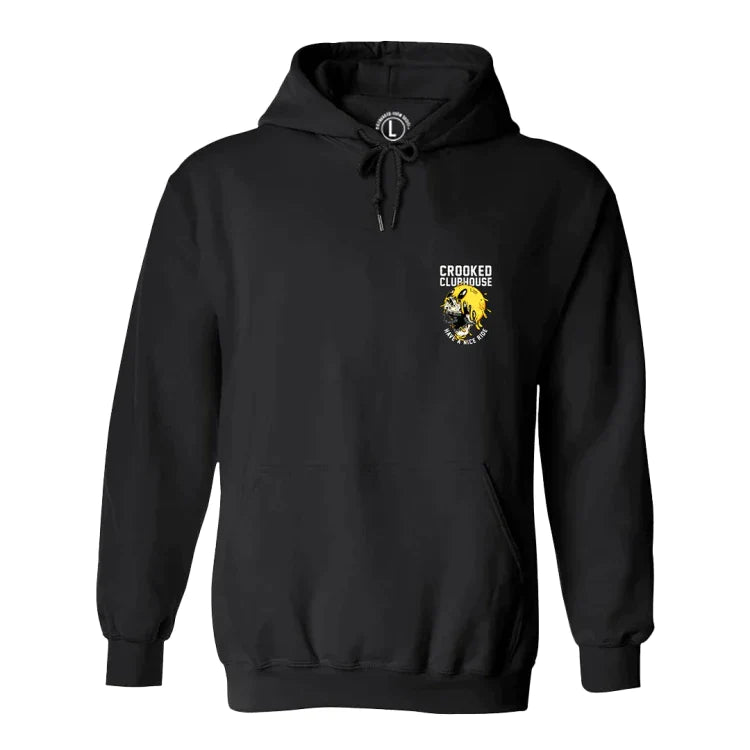 CROOKED-CLUBHOUSE-HAVE-A-NICE-RIDE-5-HOODIE - PULLOVER HOODIE - Synik Clothing - synikclothing.com
