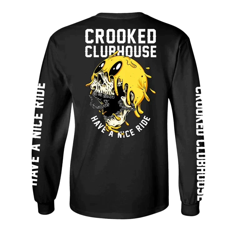 CROOKED-CLUBHOUSE-HAVE-NICE-RIDE-5-LONGSLEEVE - Longsleeve - Synik Clothing - synikclothing.com