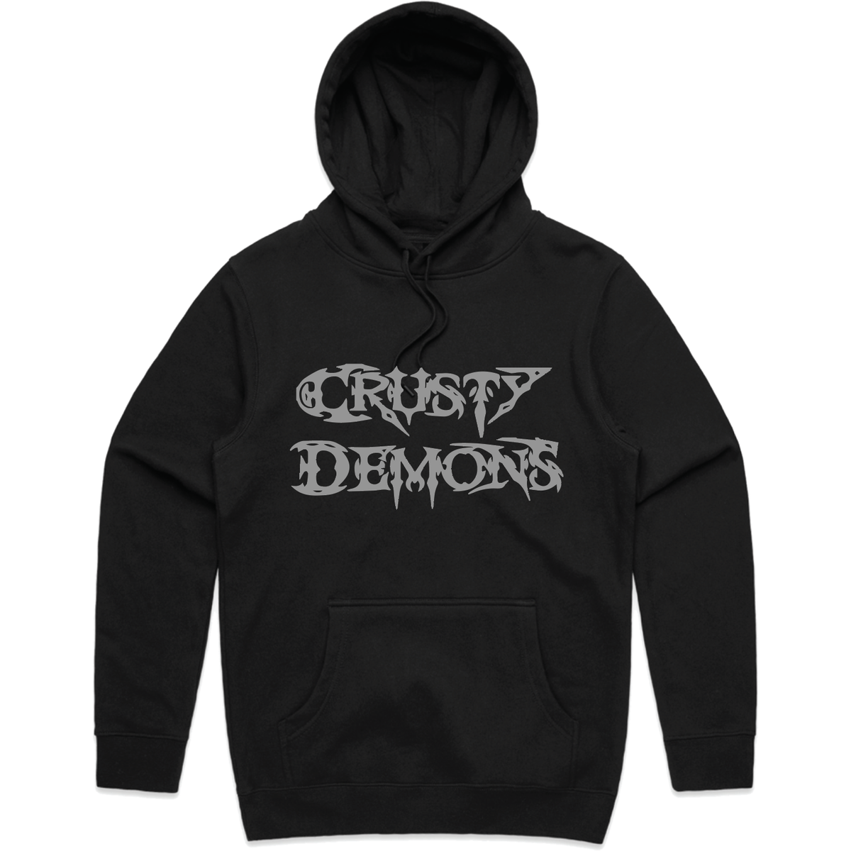 CRUSTY-DEMONS-Men's-Knit-Hooded-Pullover-Blade - PULLOVER HOODIE - Synik Clothing - synikclothing.com