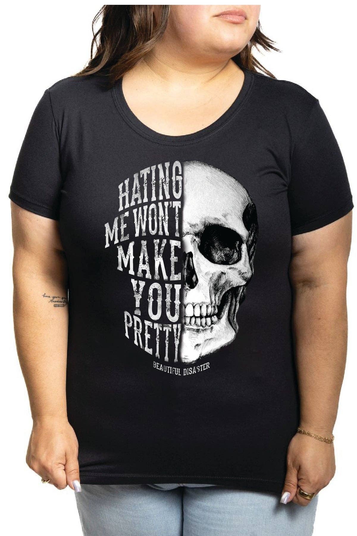 Beautiful Disaster - Hating Me Scoop Tee
