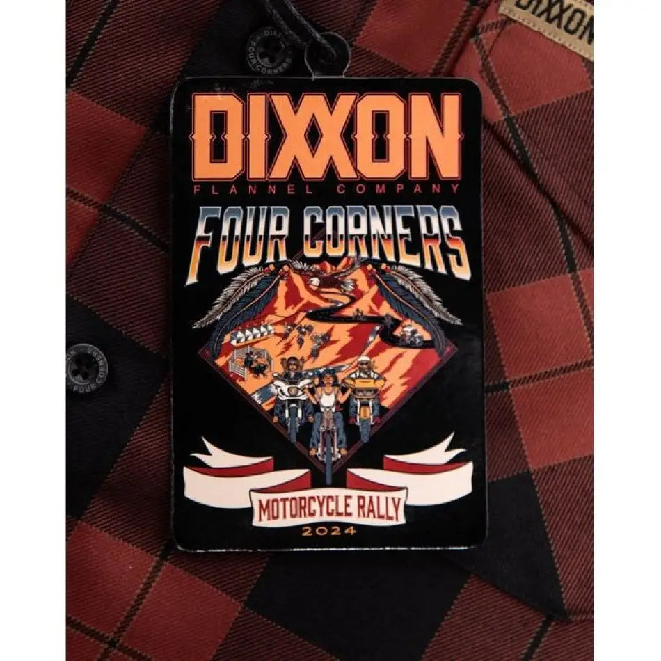 DIXXON 2024 FOUR CORNERS FLANNEL WITH BAG - FLANNEL - synikclothing.com