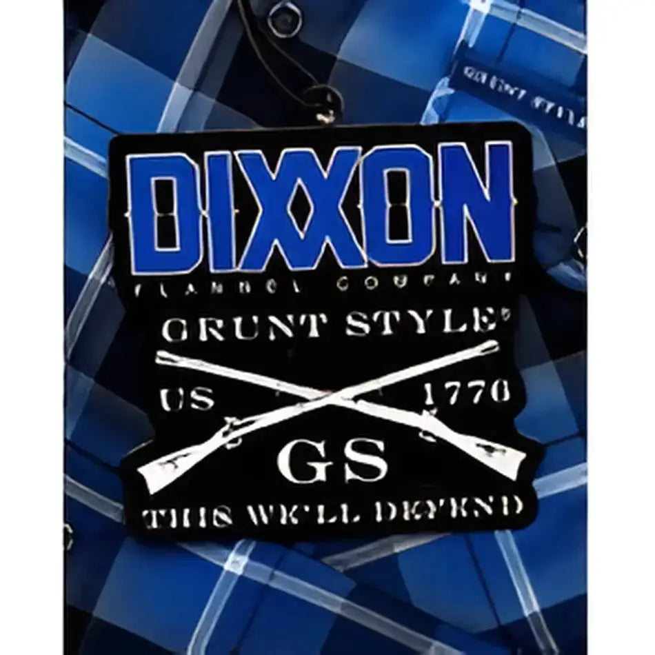 DIXXON 2024 GRUNT STYLE "DEFENDER" FLANNEL WITH BAG - FLANNEL - synikclothing.com