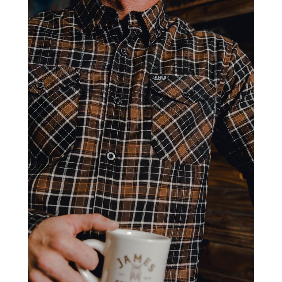 DIXXON 2024 JAMES COFFEE CO FLANNEL WITH BAG - FLANNEL - synikclothing.com