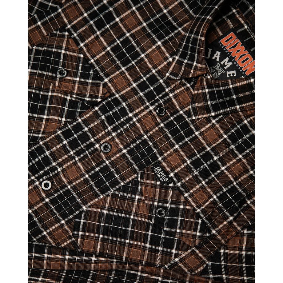 DIXXON 2024 JAMES COFFEE CO FLANNEL WITH BAG - FLANNEL - synikclothing.com