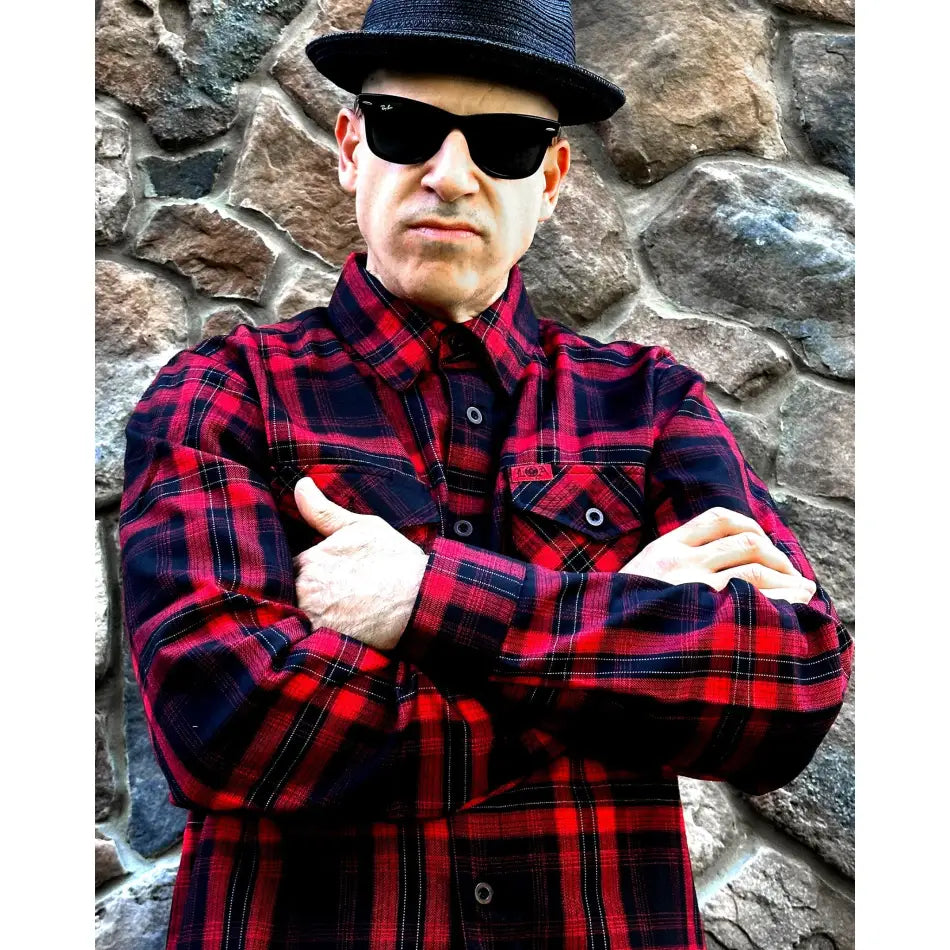 DIXXON 2024 LIFE OF AGONY FLANNEL WITH BAG - FLANNEL - synikclothing.com