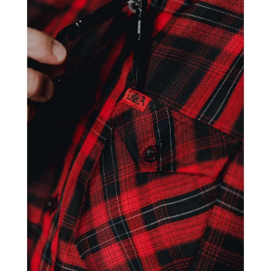 DIXXON 2024 LIFE OF AGONY FLANNEL WITH BAG - FLANNEL - synikclothing.com