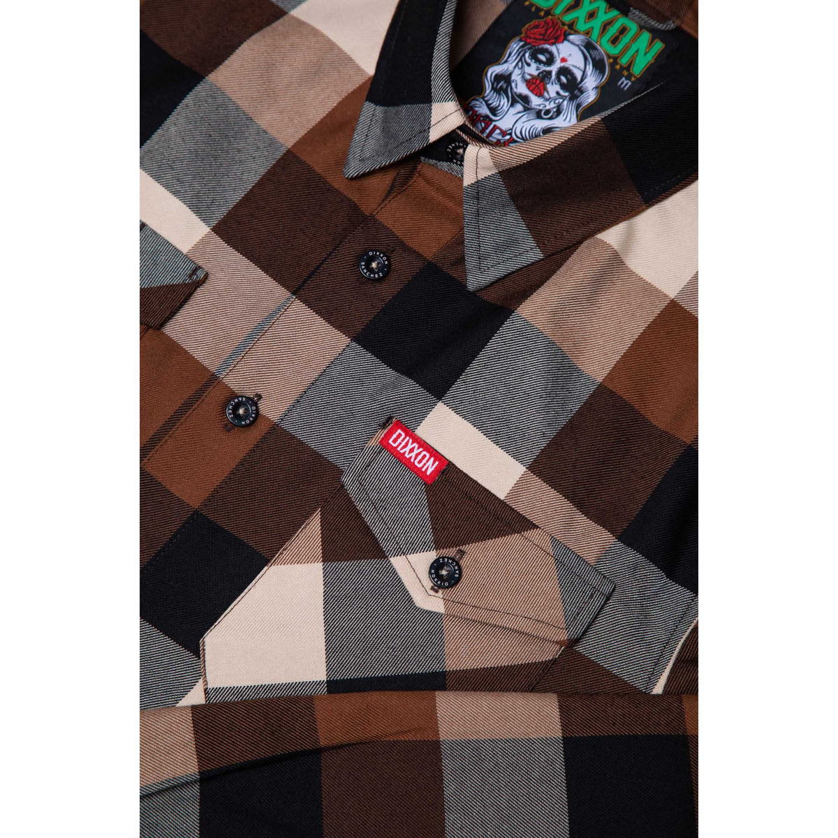 DIXXON 2024 SANCHEZ FLANNEL WITH BAG - FLANNEL - synikclothing.com