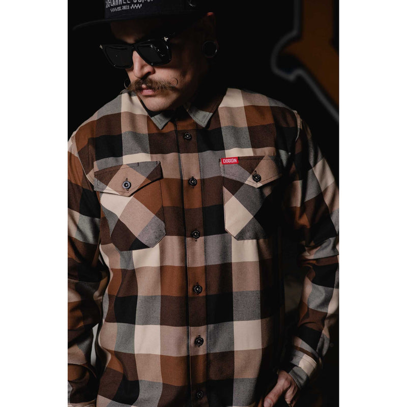 DIXXON 2024 SANCHEZ FLANNEL WITH BAG - FLANNEL - synikclothing.com