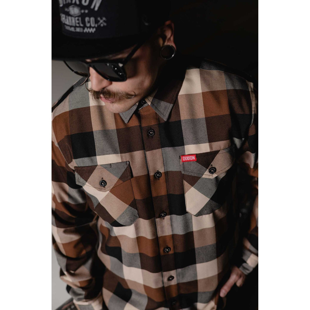 DIXXON 2024 SANCHEZ FLANNEL WITH BAG - FLANNEL - synikclothing.com