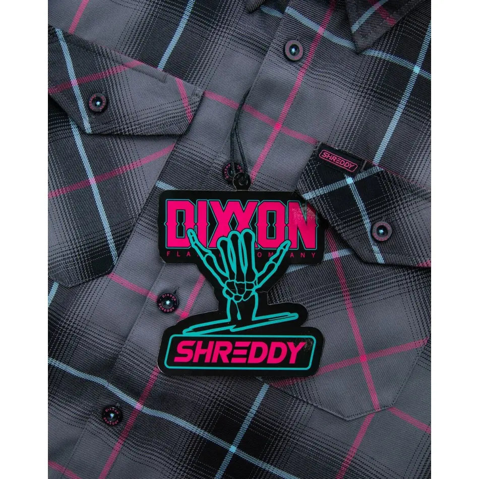 DIXXON 2024 SHREDDY FLANNEL With Bag - FLANNEL - synikclothing.com