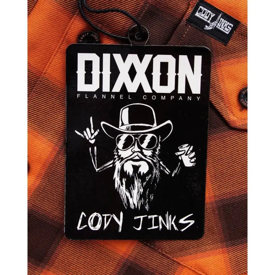 DIXXON CODY JINKS FLANNEL WITH THE BAG - FLANNEL - synikclothing.com