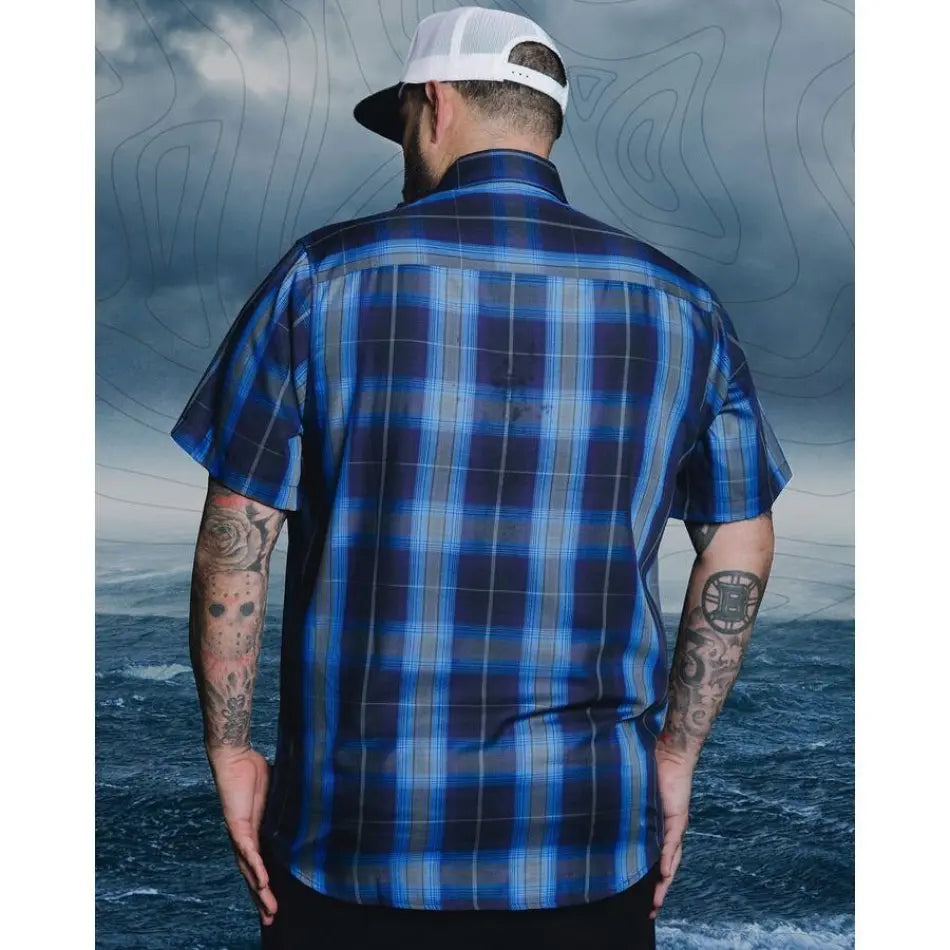 DIXXON FLANNEL BERMUDA TRIANGLE SS BAMBOO - BAMBOO - synikclothing.com