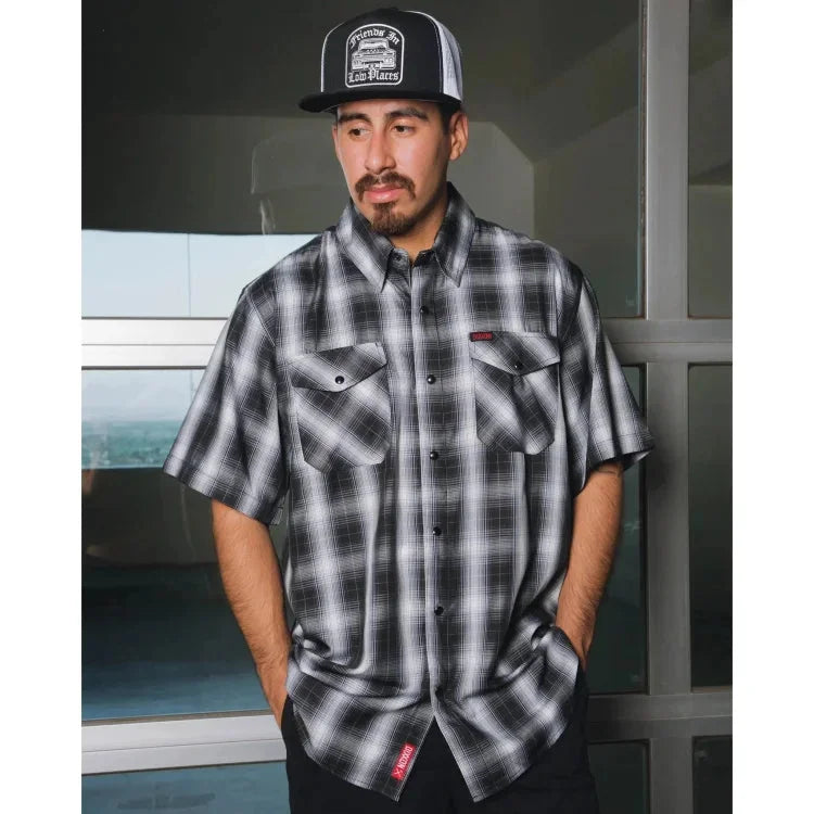 DIXXON-FLANNEL-BLACKLINE-SS-BAMBOO-WITH-BAG - BAMBOO - Synik Clothing - synikclothing.com