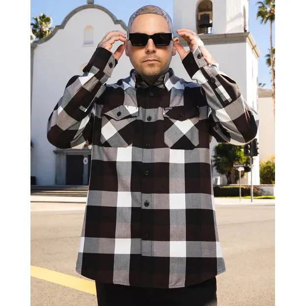 DIXXON-FLANNEL-CAPISTRANO-WITH-BAG - - synikclothing.com