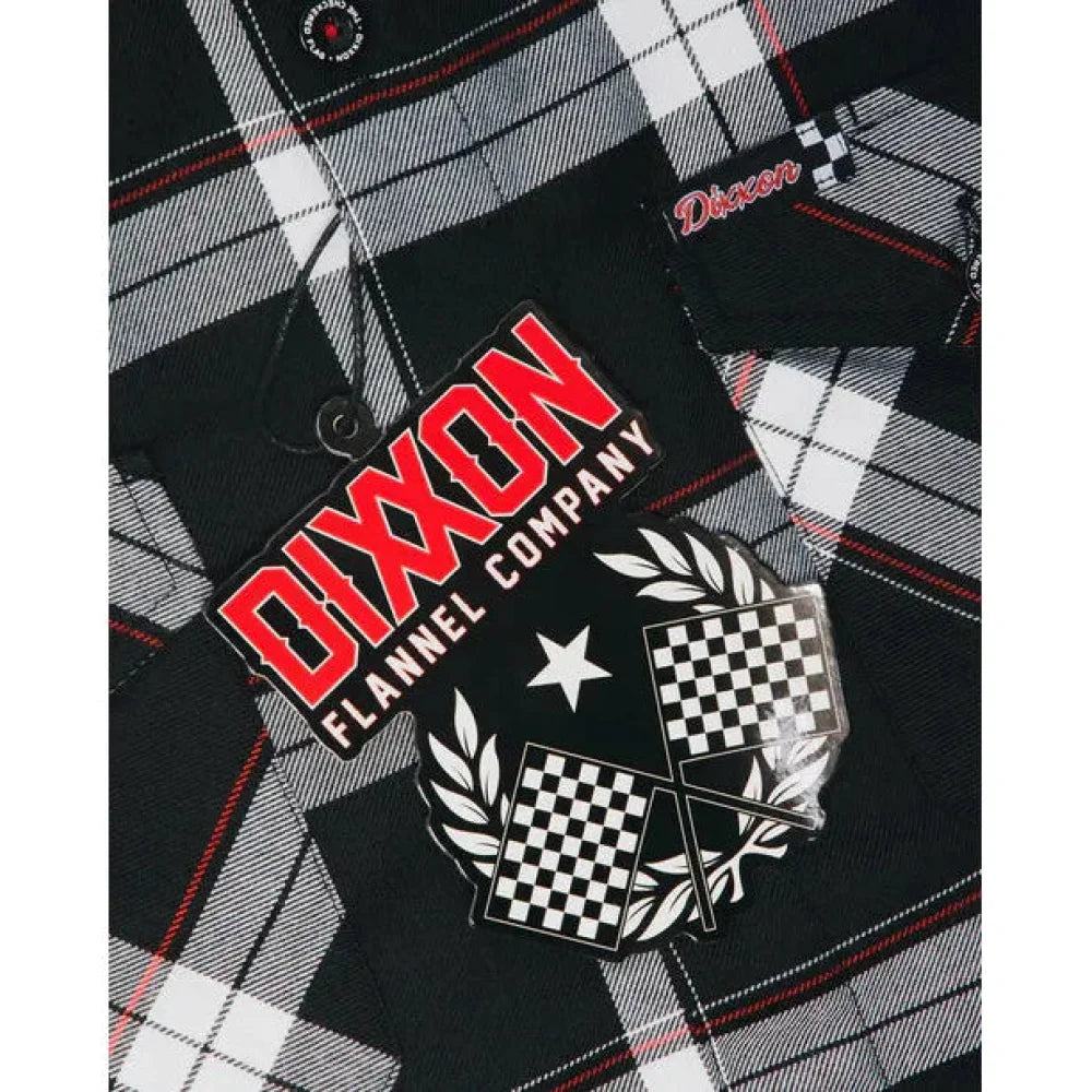 DIXXON FLANNEL CHECKERED FLAG WITH BAG - FLANNEL - synikclothing.com