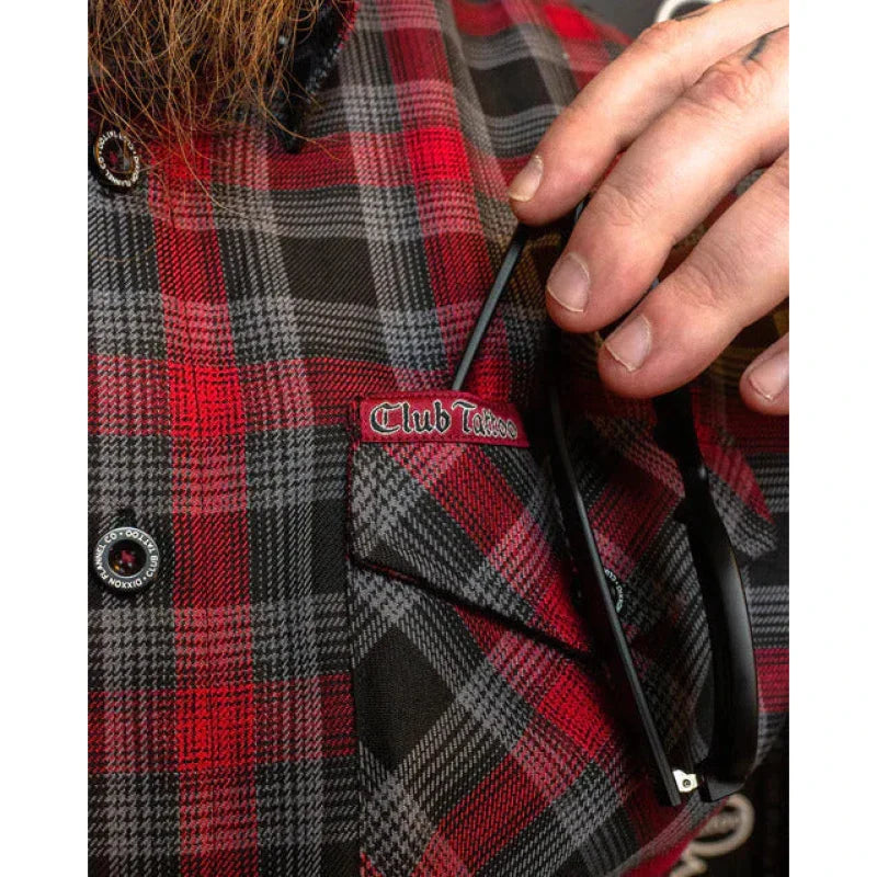 DIXXON-FLANNEL-CLUB-TATTOO-WITH-BAG - FLANNEL - synikclothing.com