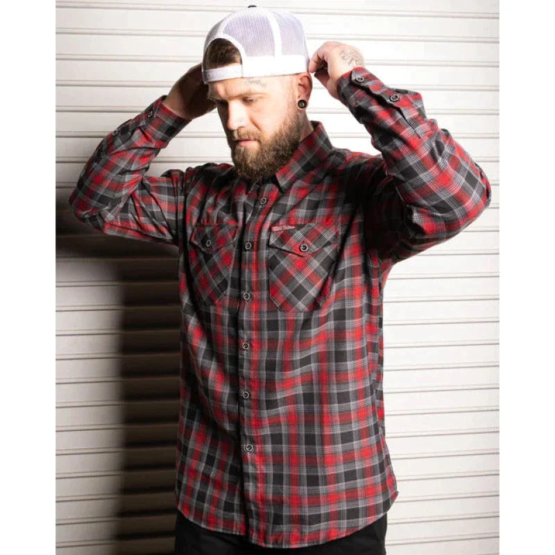 DIXXON-FLANNEL-CLUB-TATTOO-WITH-BAG - FLANNEL - synikclothing.com