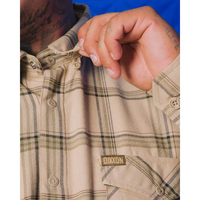 DIXXON-FLANNEL-COVERT-WITH-BAG - FLANNEL - Synik Clothing - synikclothing.com